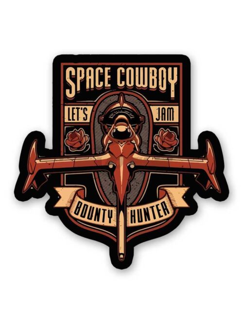 Space Cowboy Sticker