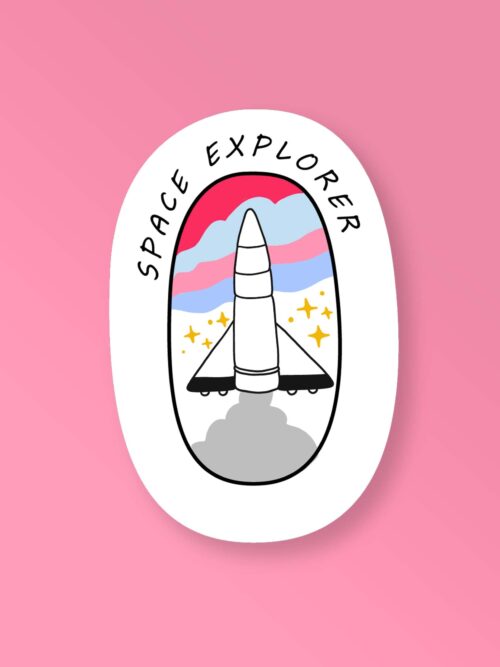Space Explorer Space Stickers