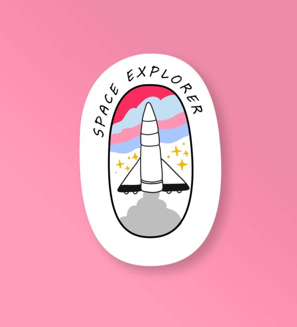 Space Explorer Space Stickers Space Explorer Space Stickers