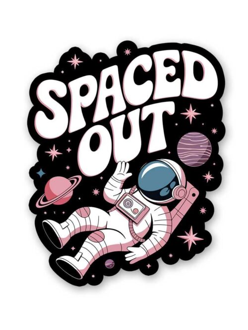 Space Out Sticker