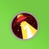 SpaceShip Sticker