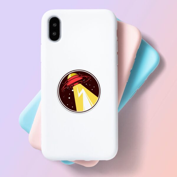 SpaceShip Sticker