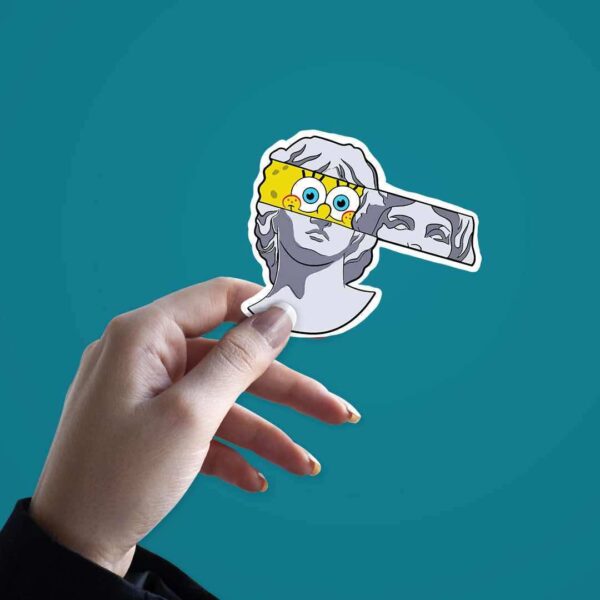 Spongebob Greek God Sticker Spongebob Greek God Sticker
