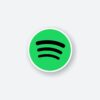 Spotify Logo Sticker