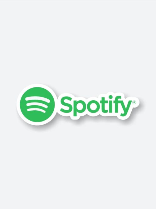 Spotify Name Logo Sticker
