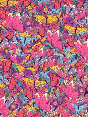 Spring Butterflies Spring Vibes Poster
