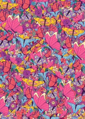 Spring Butterflies Spring Vibes Poster