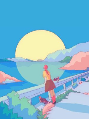 Spring Sea View Spring Vibes Poster