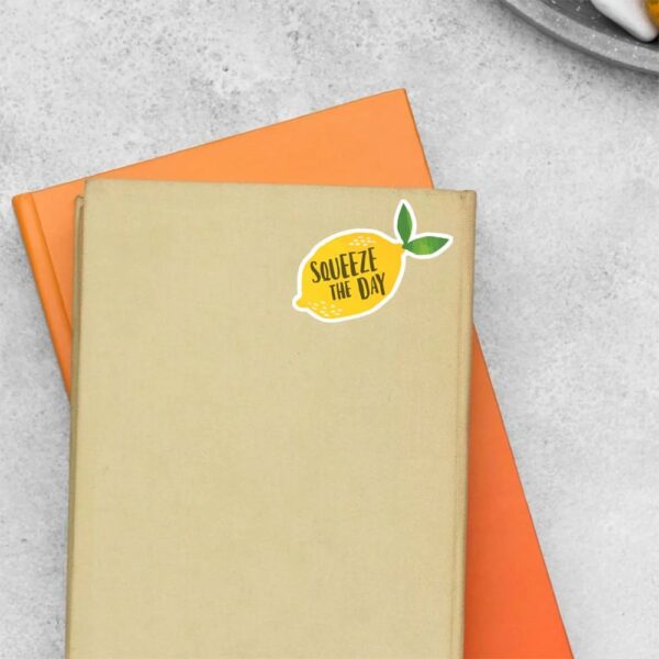 Squeeze The Day Motivational Stickers
