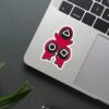 Squid Game Cute Character Sticker