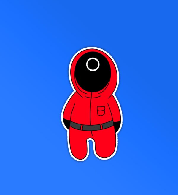 Squid Games Sticker Squid Games Sticker