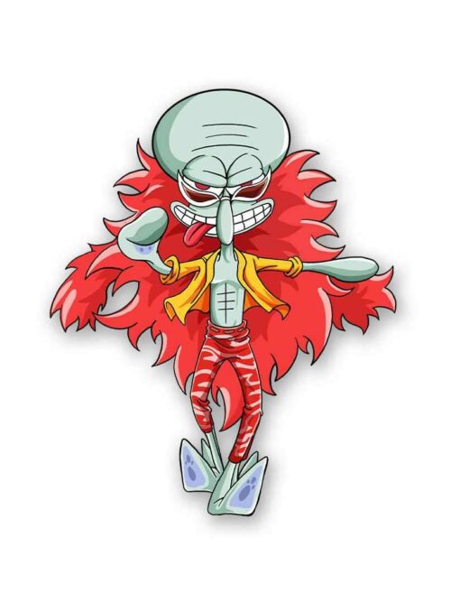 Squidward Sticker