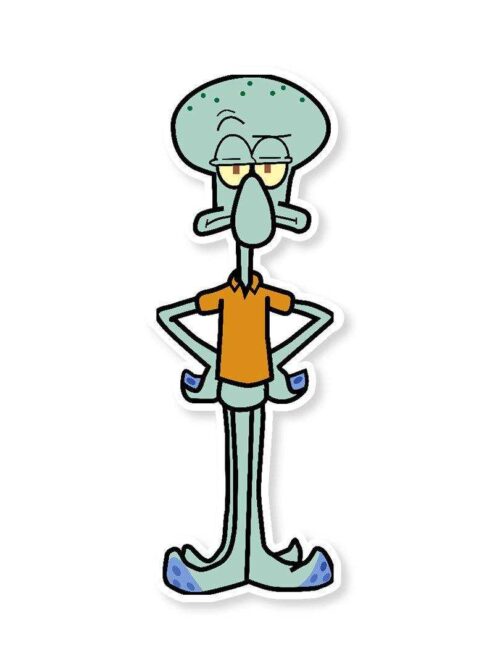 Squidward Tentacles Sticker