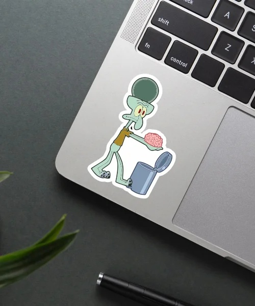 Squidward Sticker