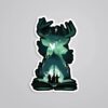 Stag Patronus Silhouette Movies Stickers