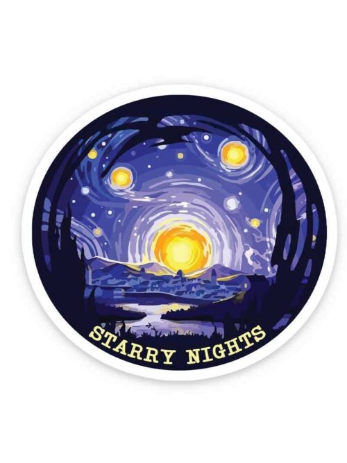 Starry Night Sticker