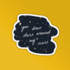 Stars Around Scars Taylor Swift Stickers