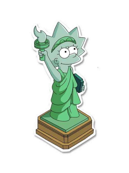 Statue Of Libertylisa Sticker
