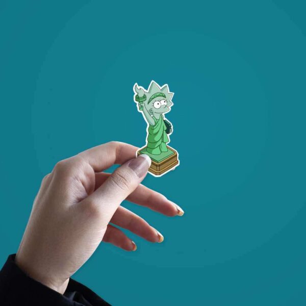 Statue Of Libertylisa Sticker