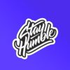Stay Humble Sticker