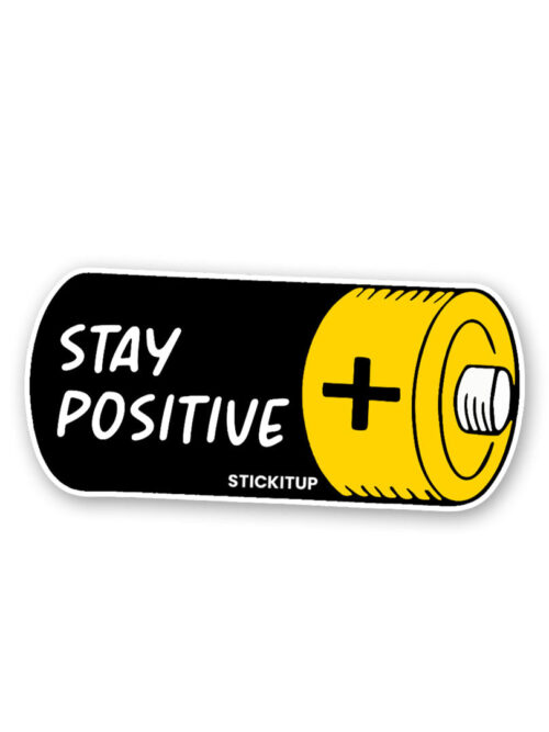 Stay Positive 1.0 Sticker