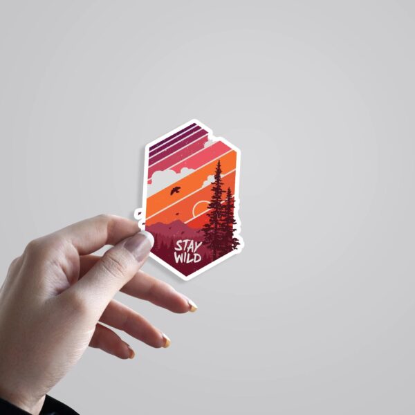 Stay Wild Travels Stickers