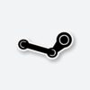 Steam Logo Sticker