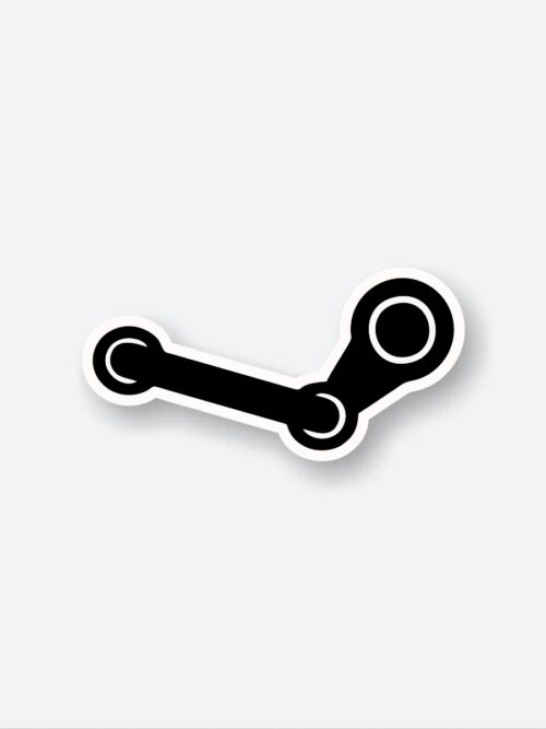 Steam Logo Sticker