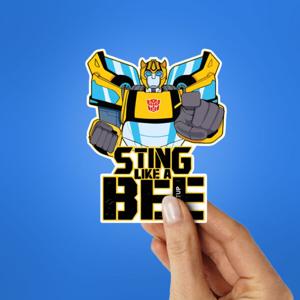 Sting Like A Bee Sticker