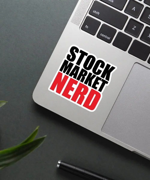 Stock Market Nerd Sticker