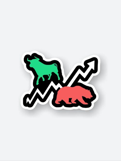 Stock Market Sticker