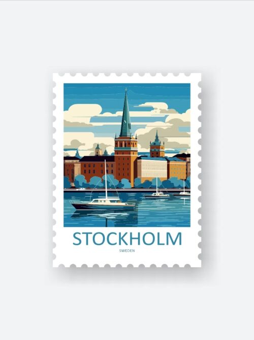 Stockholm Sweden Sticker