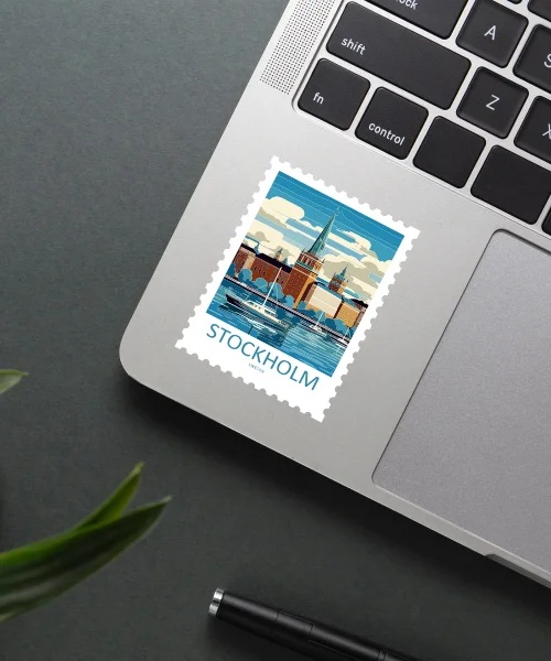 Stockholm Sweden Sticker