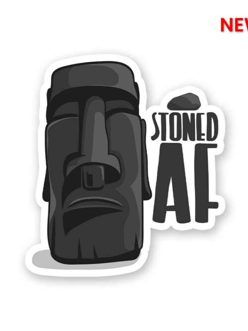 Stoned AF Sticker