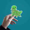 Stoned Alien Sticker