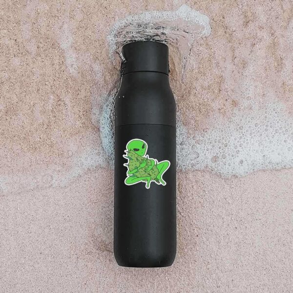 Stoned Alien Sticker
