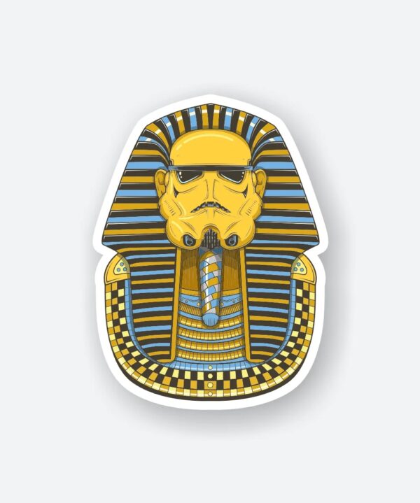 Stormtrooper Mummy Sticker Stormtrooper Mummy Sticker
