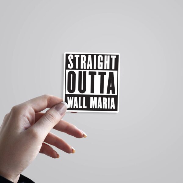 Straight Outta Wall Maria Anime Stickers