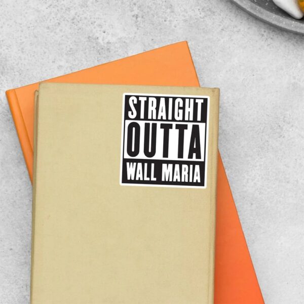 Straight Outta Wall Maria Anime Stickers