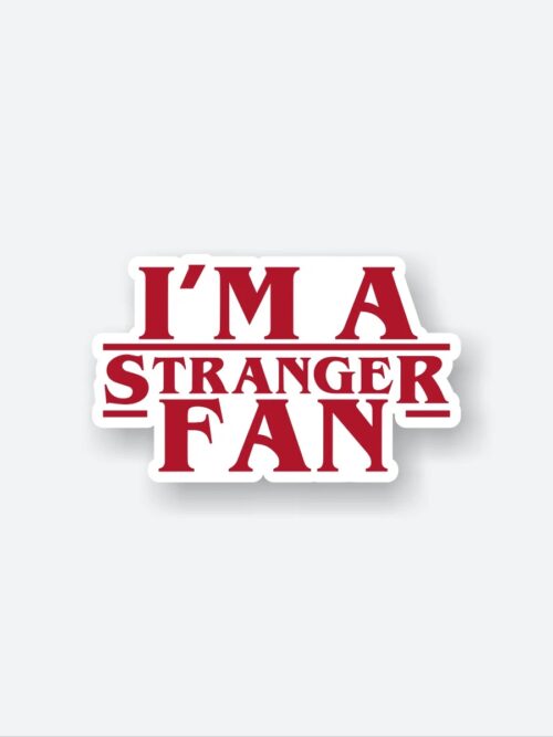 Stranger Fan Sticker