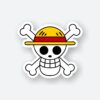 Straw Hat Pirate Sticker