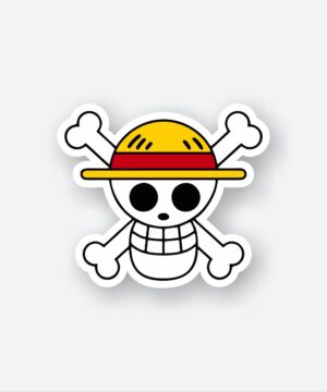 Straw Hat Pirate Sticker Straw Hat Pirate Sticker