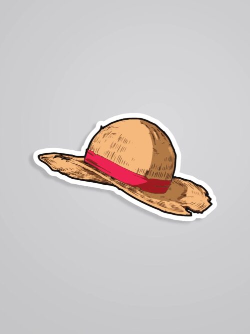 Straw Hat Anime Stickers