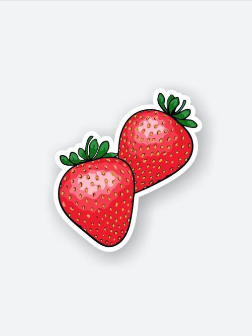 Strawberries Sticker