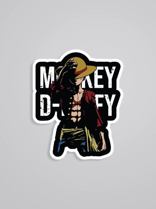 Strawhat Luffy Anime Stickers