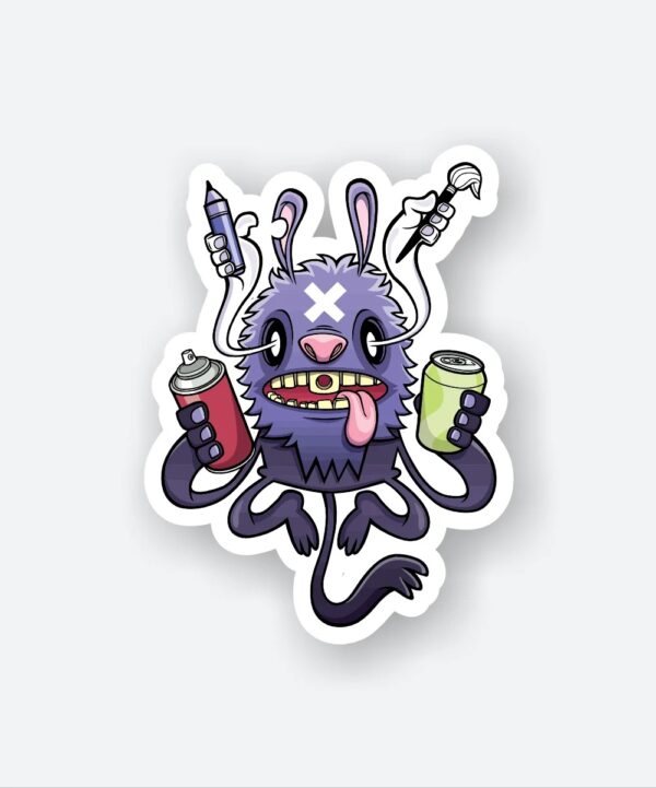 Street Art Monster