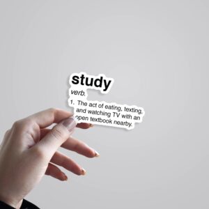 Study The Act Of Eating Texting Witty Stickers Study The Act Of Eating Texting Witty Stickers