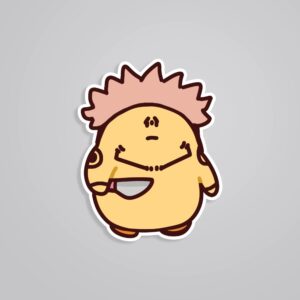 Sukuna Duck Anime Stickers Sukuna Duck Anime Stickers