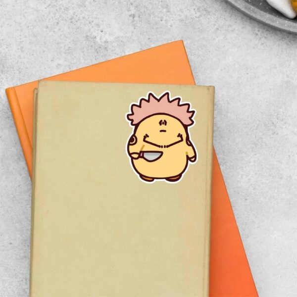 Sukuna Duck Anime Stickers