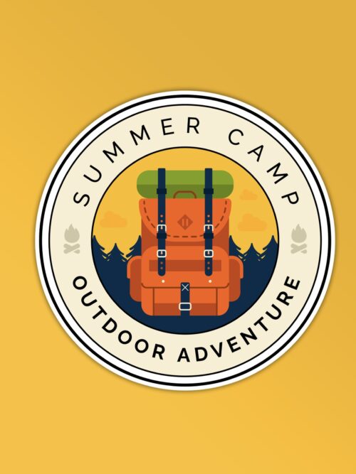 Summer Camp Sticker